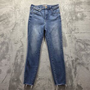 Kut from The Kloth Charlize High Rise Fab AB Cigarette Leg Skinny Size 2 Blue